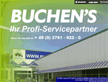 Tablet Screenshot of buchens.com