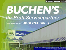 Tablet Screenshot of buchens.de